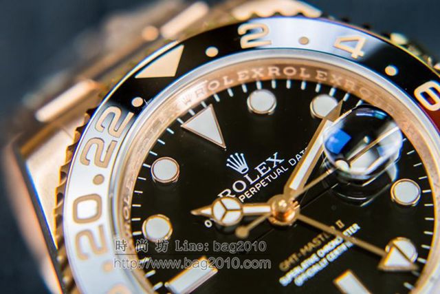 勞力士手錶 最新版本 GMT-Master II 勞力士最熱賣表款 Rolex機械男表 Rolex高端男士腕表  hds1822